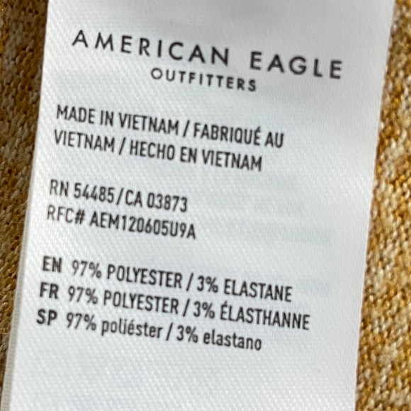 American Eagle, Yellow, L, Long sleeve tee - Picture 3 of 3